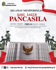 Selamat Memperingati Hari Lahir Pancasila 1 Juni 2026